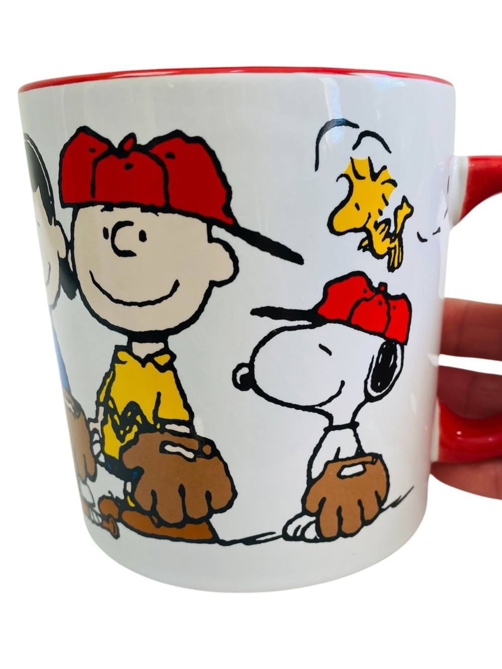 Peanuts Snoopy And The Gang Baseball Themed Mug Hobby Lobby 18oz